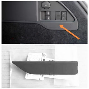 Black 7P6867748 Rear Trunk Lining Switch Side Cover for VW Touareg 2011-2017