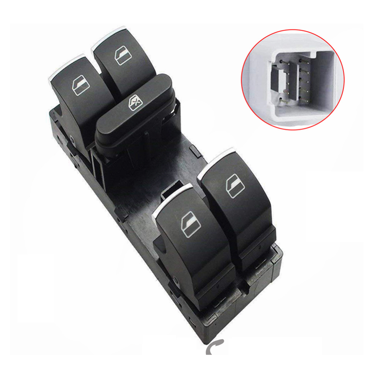 5ND959857 Front Power Master Window Switch For VW CC Golf JETTA PASSAT TIGUAN