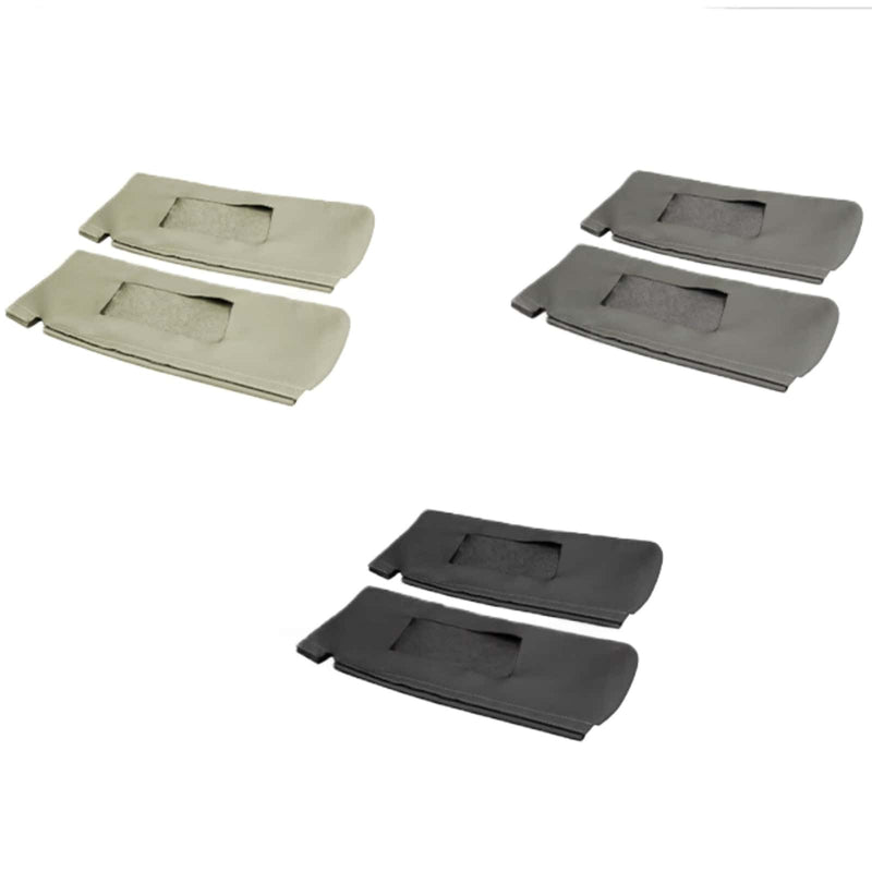 WXZOS PU Leather Sun Visor Protector Cover Trim for Chevrolet Tahoe Suburban 1995-1999