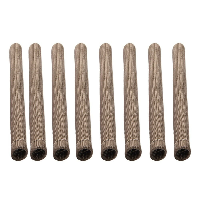 2500 Degree COVER/WRAP 8pcs Titanium SPARK PLUG WIRE BOOTS HEAT PROTECTOR SLEEVE