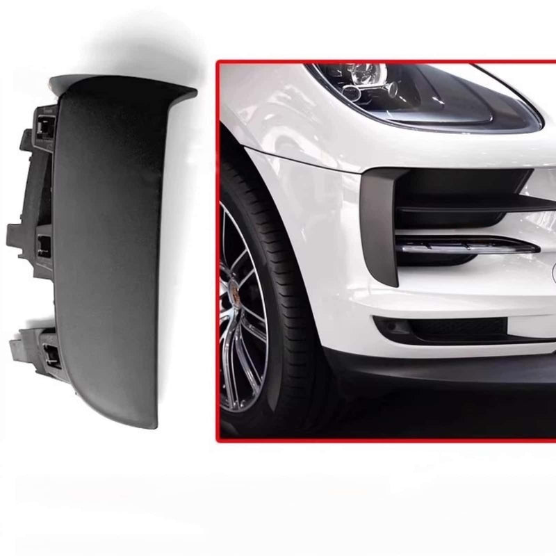 WXZOS Front Bumper Grille DRL Molding Trim for Porsche Macan (95B) 2018-2021
