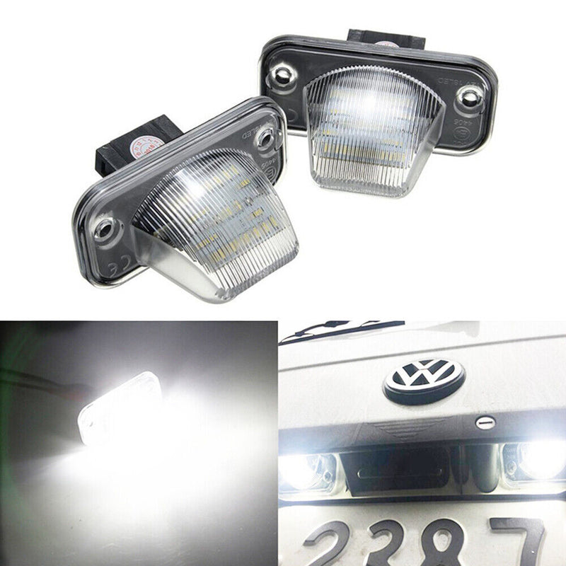 18 LED License Plate lights for VW Transporter T4 Passat B5 B6 Caddy Jetta