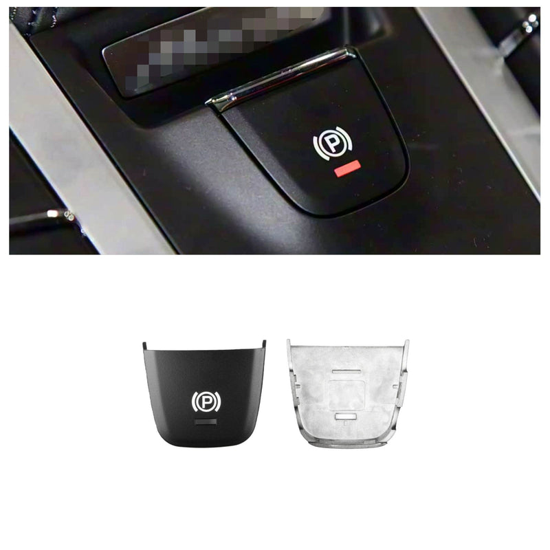 WXZOS Car Electric Parking Brake Switch Button Cover for Porsche Macan 95B 2014-2021