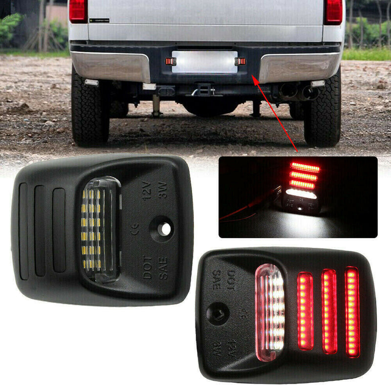 2Pcs LED License Plate Light Lamp For Toyota  Tundra 03-13 Tacoma 05-15