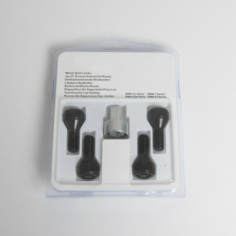M12x1.5 Aluminum Wheel Bolts Lock Screw 36136792849 For BMW 1/3/5/6 Series