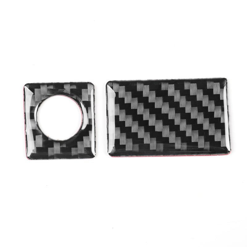 WXZOS Genuine Carbon Fiber Glove Box Release Lever Trim for Toyota Celica 2000-2005