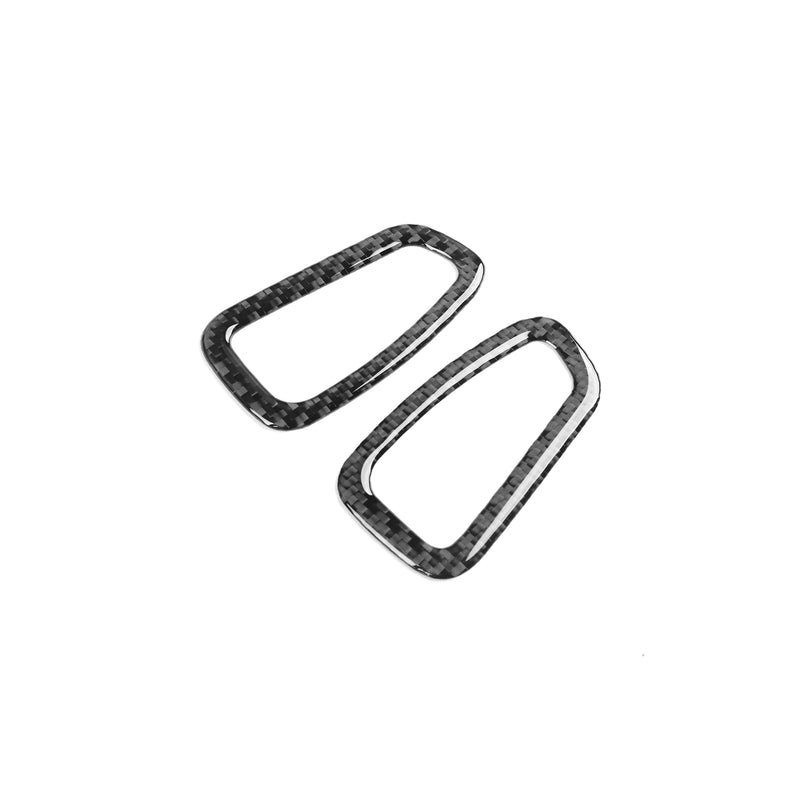 WXZOS Genuine Carbon Fiber A-Pillar Vent Trim for Chevrolet Corvette C8 2020-2024