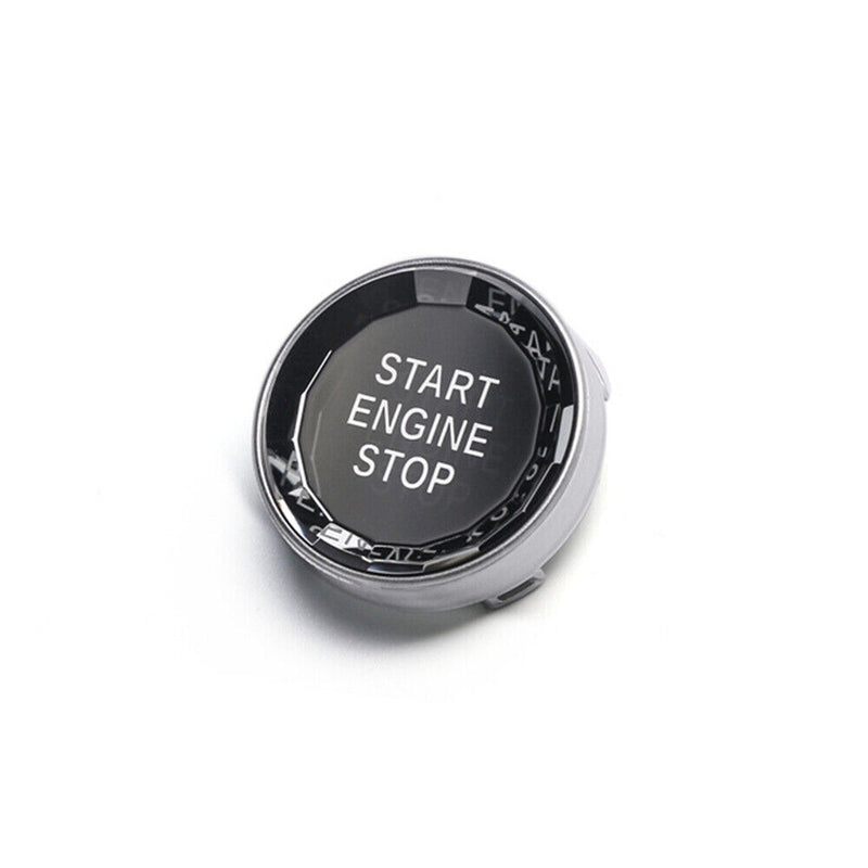 Silver Engine Start Stop Switch Button Cover For BMW E Classis E90 E92 93