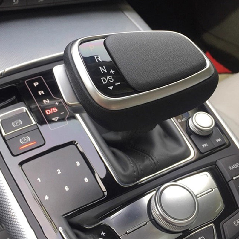 WXZOS LED Gear Shift Knob Lever w/Gaiter Boot for Audi A6 Allroad/Avant C7 2012-2015