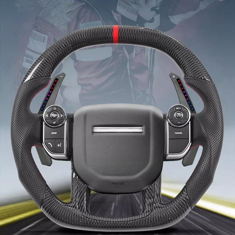 Steering Wheel LED Shift Paddle Shifter for Land Rover Range Rover Velar 2014-22