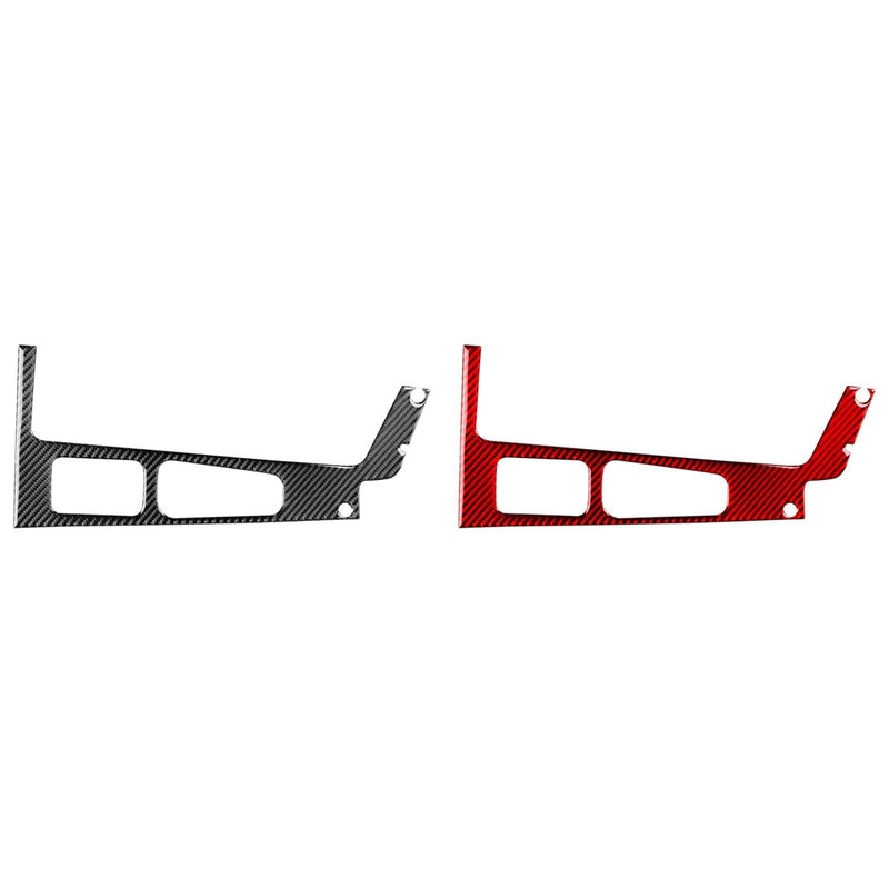 WXZOS Carbon Fiber Center Console Gear Shift Panel Trim for Volvo XC60 2026