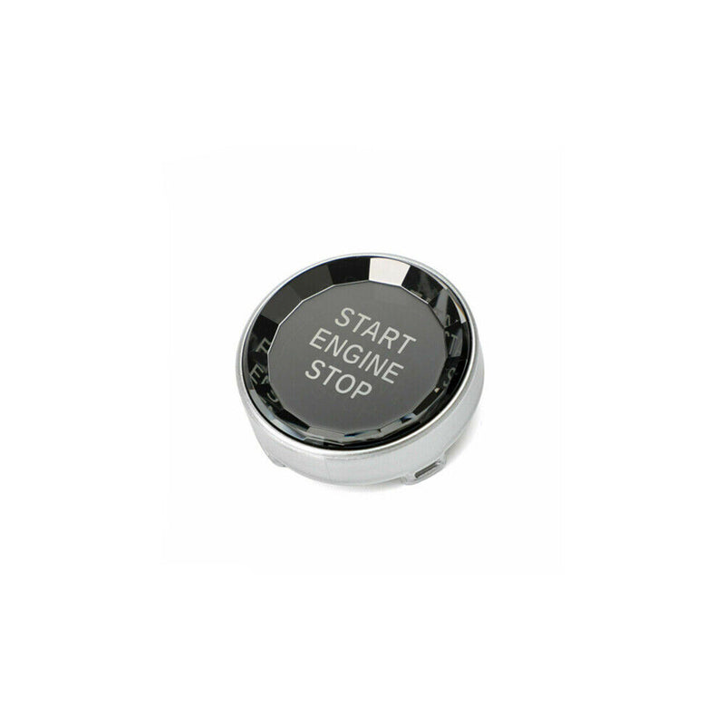 Silver Engine Start Stop Switch Button Cover For BMW E Classis E90 E92 93