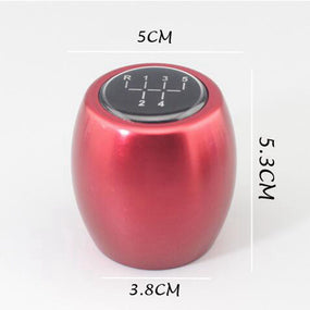 5/6 Speed Red Aluminum Alloy Gear Shift Knob For Chevrolet Cruze 2010-2015