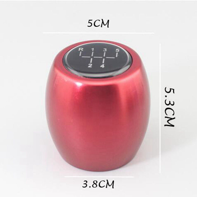 5/6 Speed Red Aluminum Alloy Gear Shift Knob For Chevrolet Cruze 2010-2015