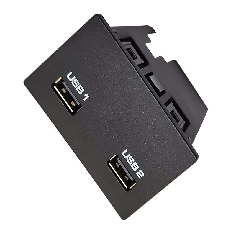 WXZOS 1PC Center Console Multimedia USB Socket Port for Porsche Cayenne 2018-2023