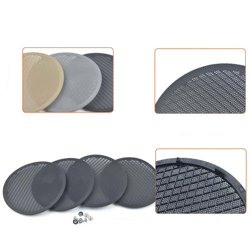 WXZOS Door Speaker Grille Cover Trim Replace w/7Pcs Screws for BMW E53 X5 1999-2006