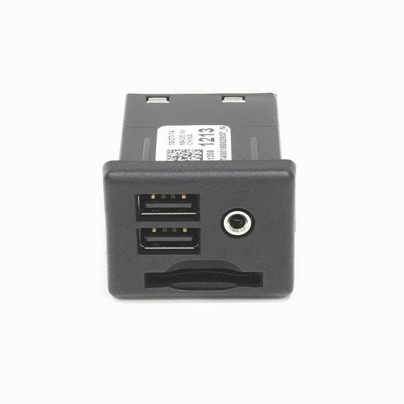 Dual USB Port SD Card Interface AUX Jack 13581213 for Cadillac ATS 2013-2016