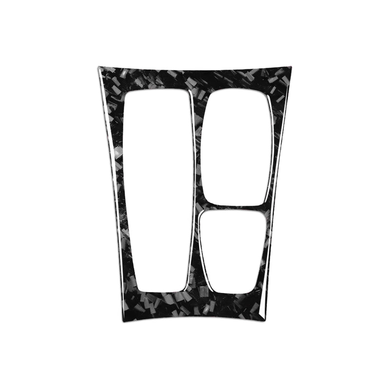 WXZOS Genuine Carbon Fiber Gear Shift Lever Panel Trim for BMW X5 E70 X6 E71 2010-2013