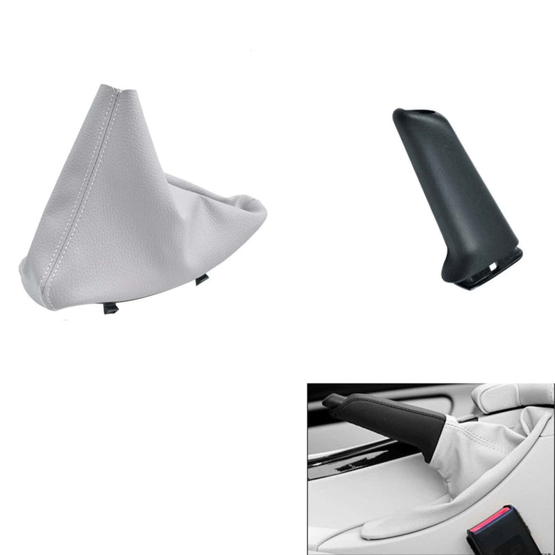 Handbrake Lever Cover w/Gaiter Boot for BMW E90 E91 E92 E93 3Series M3 2004-2012