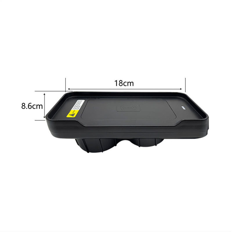 WXZOS Center Console Wireless Fast Charging Pad for Renault Clio 2013-2018