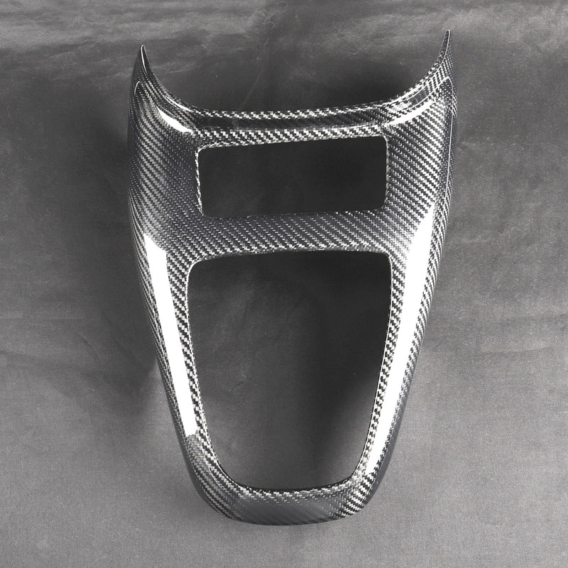 WXZOS Genuine Carbon Fiber Gear Shift Knob Lever Panel Trim for Hummer H3 2007-2010
