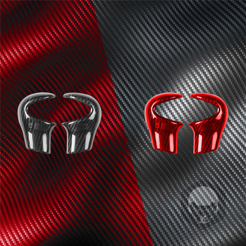 Carbon Fiber Gear Shift Knob Cover Trim for Mini Cooper R55 R56 R57 2007-2014