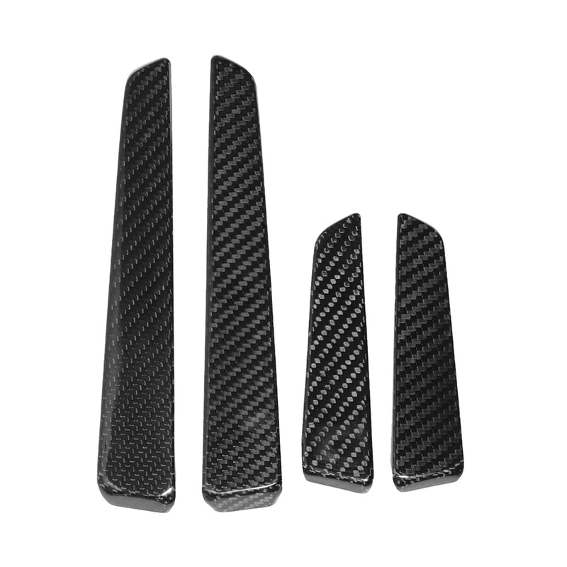 WXZOS Genuine Carbon Fiber Door Panel Lower Trim for Audi A3 S3 RS3 2021-2023
