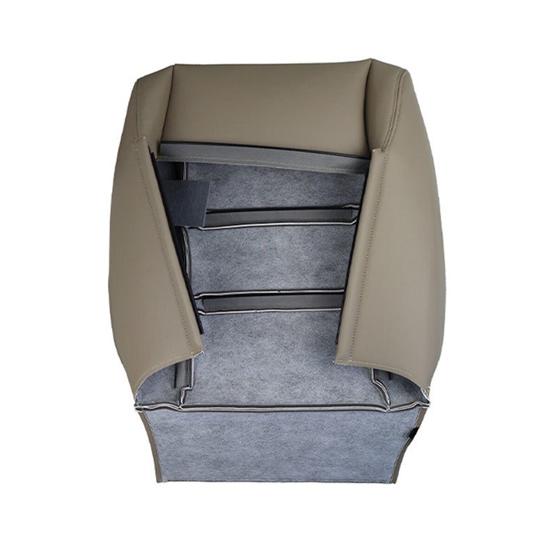 WXZOS PU Leather Front Seat Cover Replacement for Toyota Land Cruiser 1990-1997