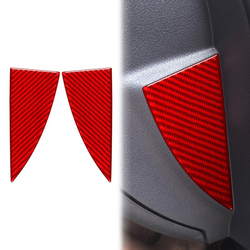 WXZOS Genuine Carbon Fiber Driving Cabin Side Trim for Mercedes W206 C-class 2022-2024