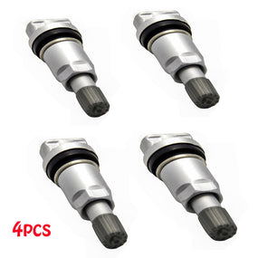 4Pcs Car Tire Pressure Sensor TPMS Valve Stem Repair Kit For Jeep Dodge Chrysler