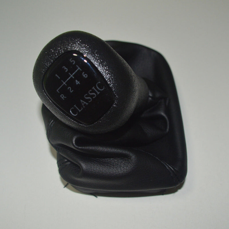 6 speed Leather Speed Gear Shift Knob Gaitor Boot For MERCEDES BENZ W202 C Class