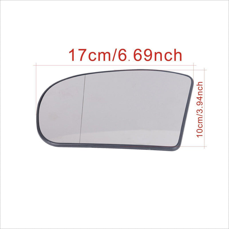 1PC Car Left Side Mirror Heated Glass For Mercedes E C Class W211 W203 2001-2007