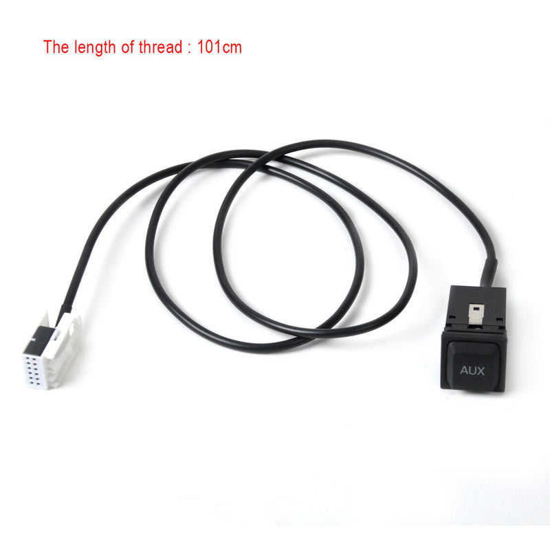 AUX USB Switch Cable 5KD035724 For RCD510 RCD310 VW Golf/GTI/R MK5 MK6 Jetta