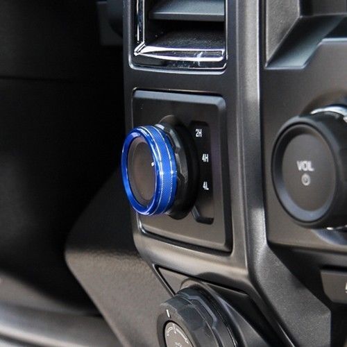 6pcs Air Condition Cover Trim For Ford F150-XLT 2016-17 Switch Knob auto