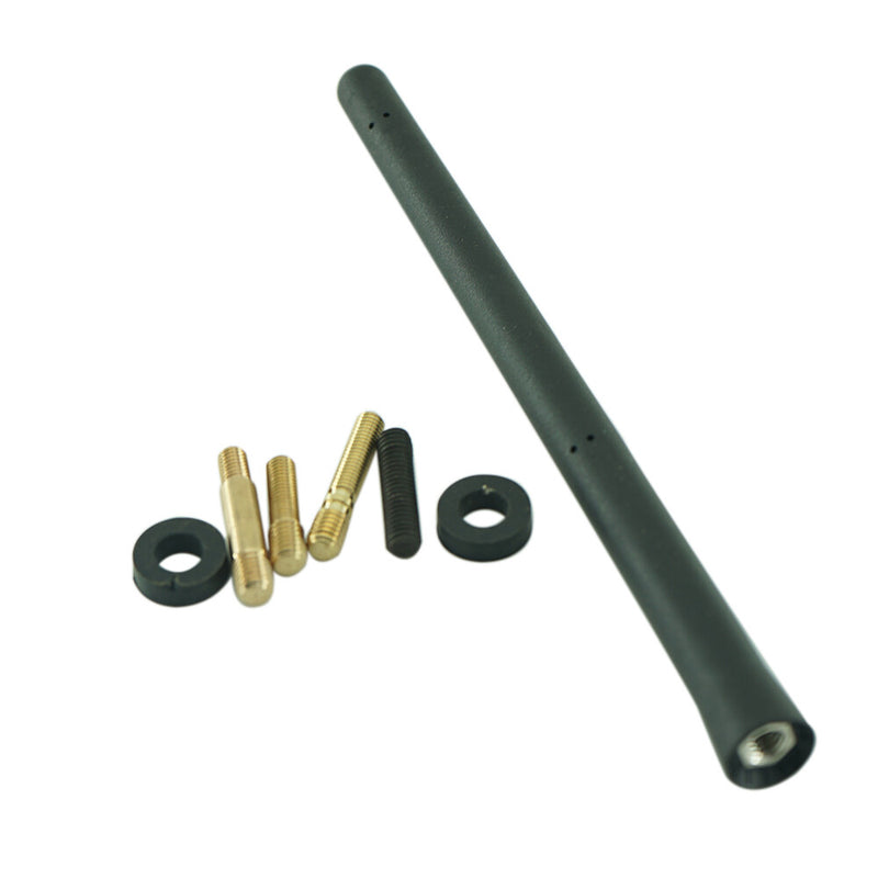 WXZOS 6 3/4" Short Mast AM/FM Antenna w/Screws for Chevrolet Suburban 2500 2002-2013