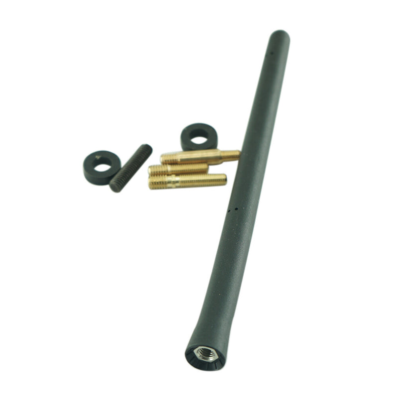 WXZOS 6 3/4" Short Mast AM/FM Antenna w/Screws Kit for GMC Yukon XL 1500 2002-2014