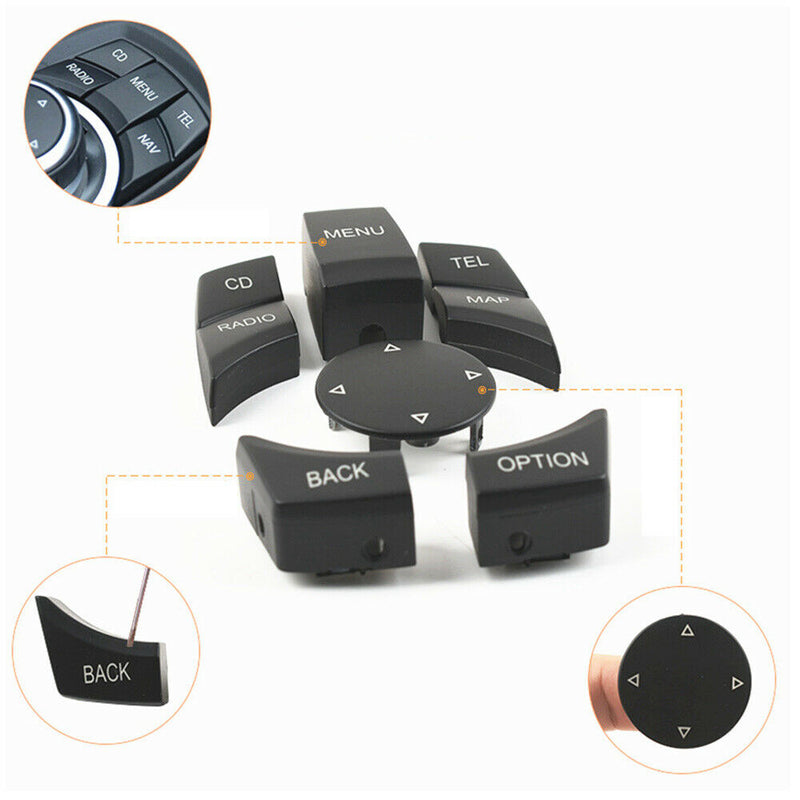 IDrive MultiMedia Switch Button Repair Kit for BMW X5 E70 X6 E71 2010-2012