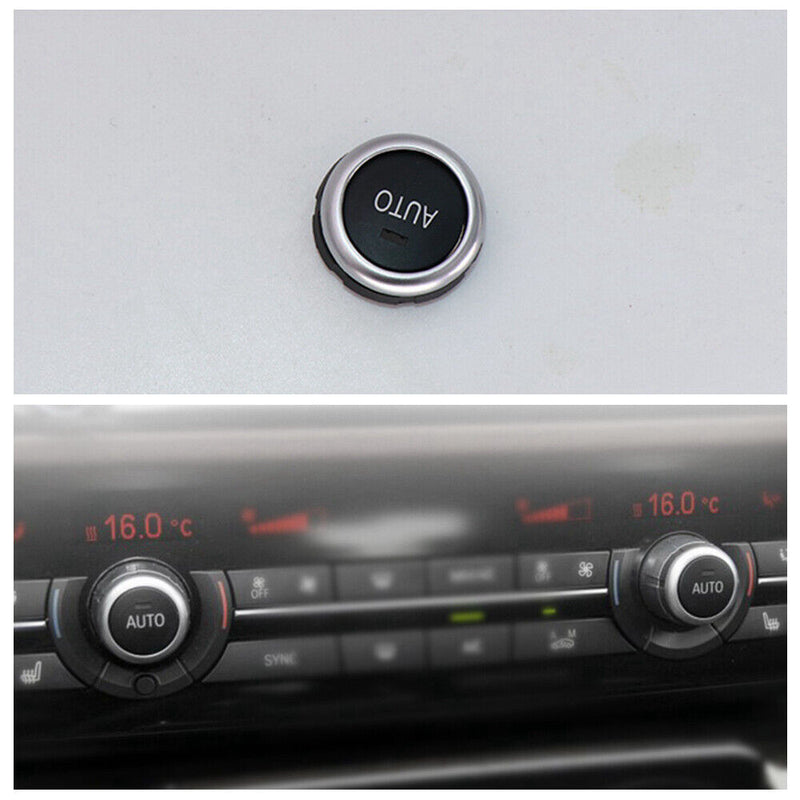 Front/Rear AC Climate Control Knob Cover for BMW 5series F10/11 F07 GT 2010-2016