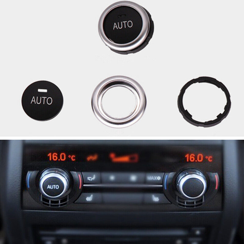 Front/Rear AC Climate Control Knob Cover for BMW 5series F10/11 F07 GT 2010-2016