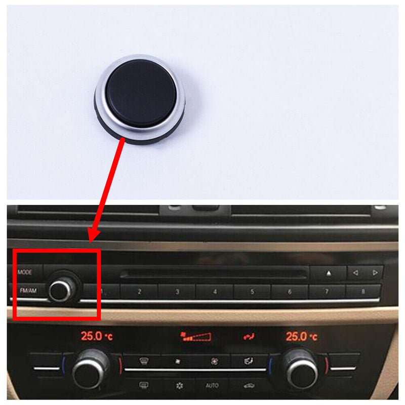 Multimedia FM Volume Control Knob Cover Repair for BMW 7series F02 F04 2009-2013