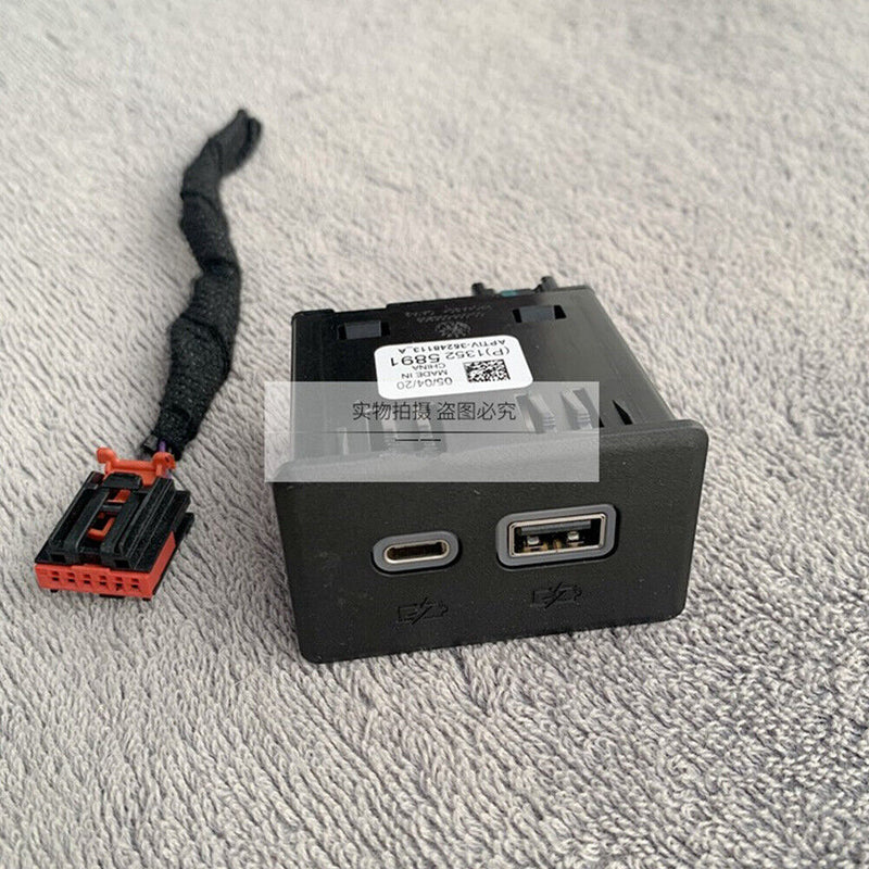 Rear USB IPOD Port interface Socket w/Cable 135984591 for GMC Acadia 2020-2021