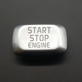 Engine Start Stop Silver Switch Button Cover For Volvo S60 S80 XC60 XC70 V60
