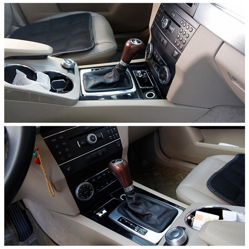 Peach Wood Grain Gear Shift Knob Cover for Mercedes-Benz A C E GLK-CLASS 2007-13