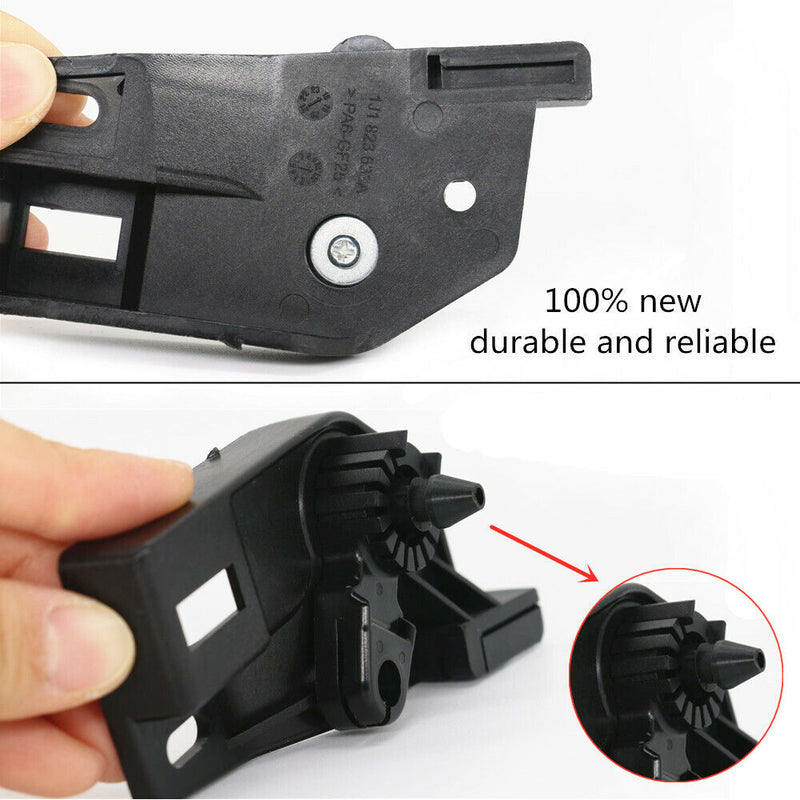 Hood Latch Release Handle+Bracket 1J1823633A 1J1823533C For VW Jetta Golf Beetle