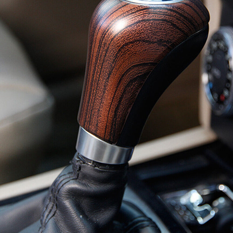 Peach Wood Grain Gear Shift Knob Cover for Mercedes-Benz A C E GLK-CLASS 2007-13