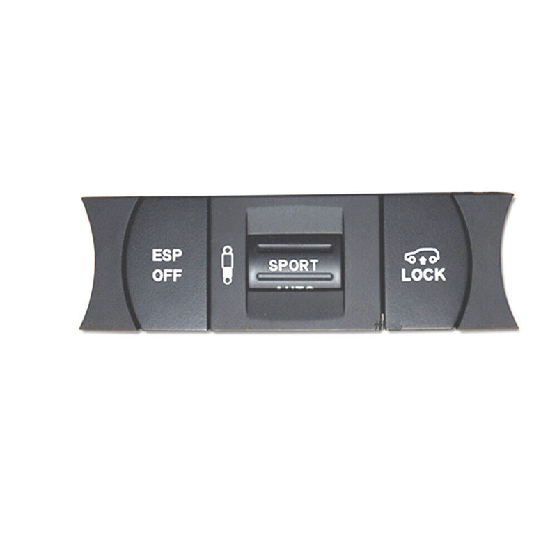 ESP/OFF AUTO COMFORT / LOCK Control Traction Switch for VW Touareg 2003-2010