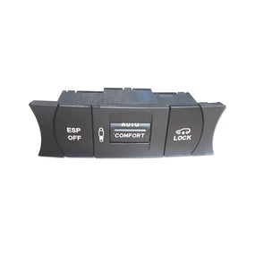 ESP/OFF AUTO COMFORT / LOCK Control Traction Switch for VW Touareg 2003-2010