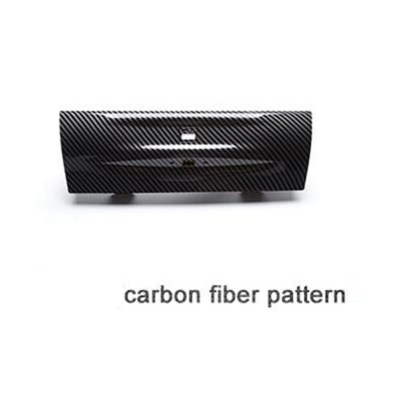Carbon Fiber Dash Ambiet LED Light USB Cover Plate for BMW F30 F34 F35 2013-2018