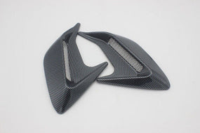 2PC Car  Decorative Side Vent Air Flow Fender Intake Stickers Carbon Fiber SALE