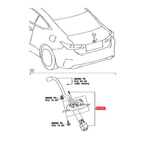 867B0-24040 Rear View Backup Assist Camera for Lexus RC200t 2015-2019